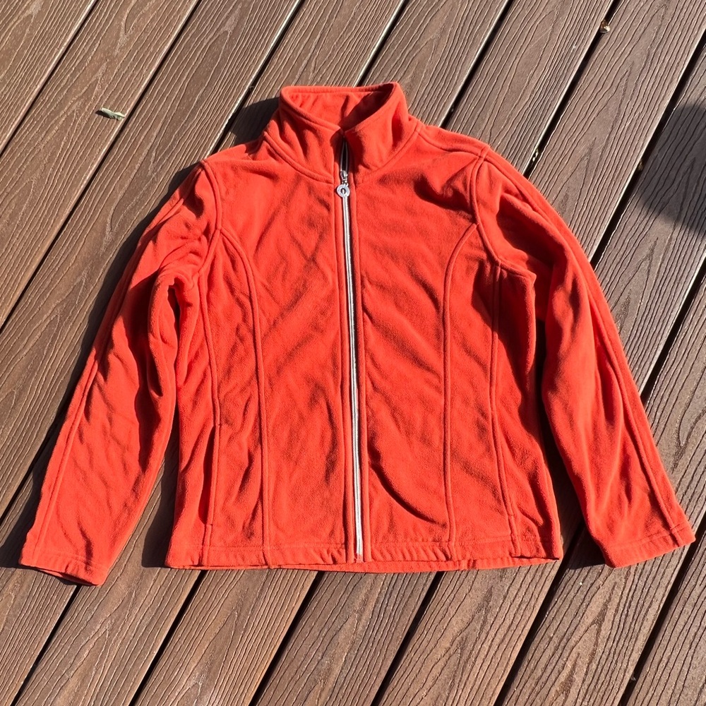 E-Studio women's fleece full zip jacket - size L